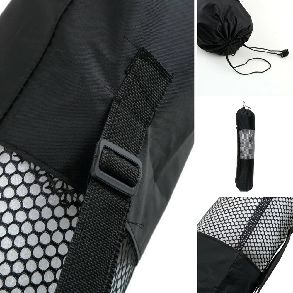 Jupitergear Stylish Yoga Mat Bag - Breathable and Portable Sports Bag with Adjustable Shoulder Straps - Fits Most Yoga Mats