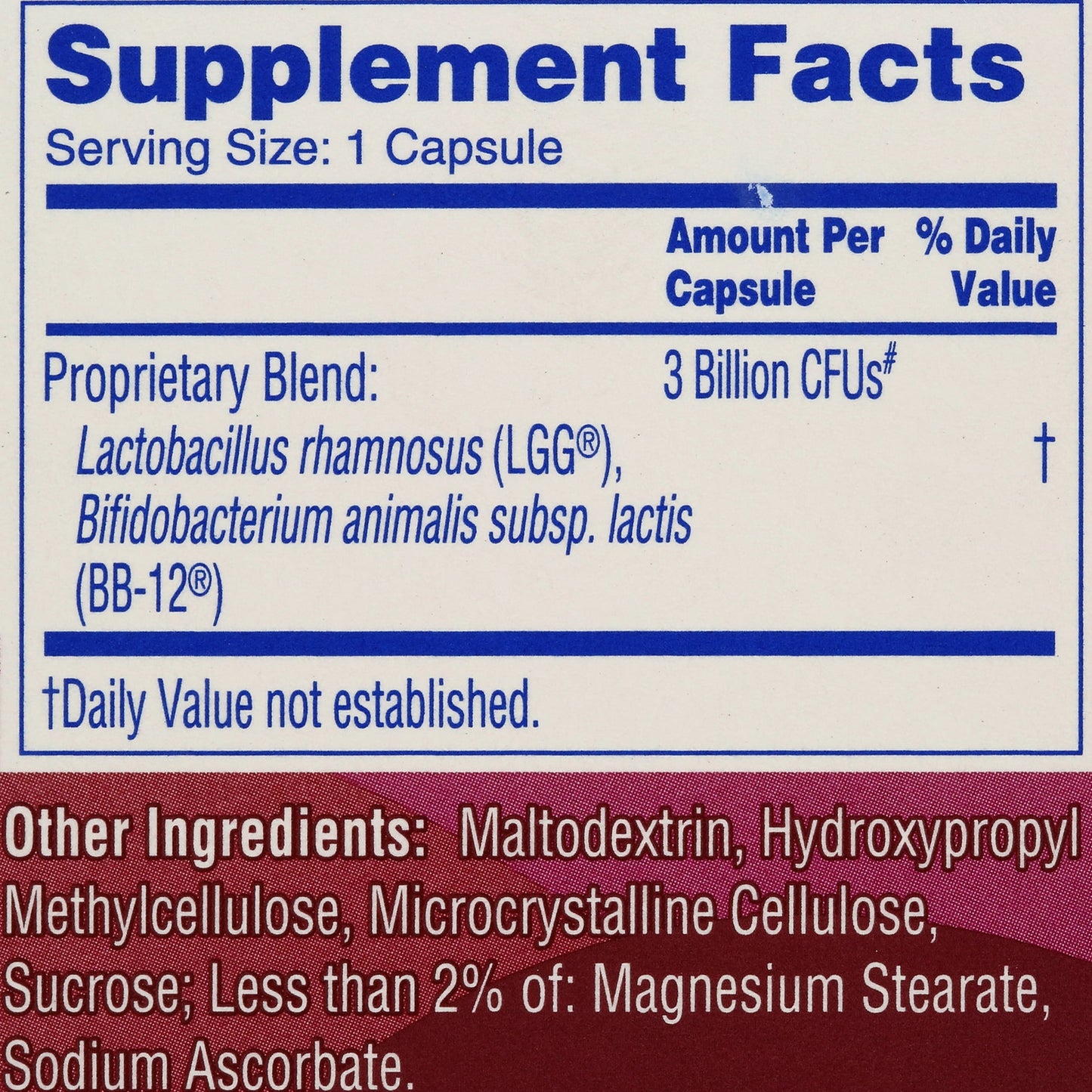 Colon Health Probiotic Supplement (90 Count)