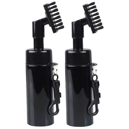 1/2Pcs Golf Club Cleaner Groove Tube Golf Brush Golf Club Brush with Leakproof Reservoir Tube Squeeze Bottle for Easy Cleaning