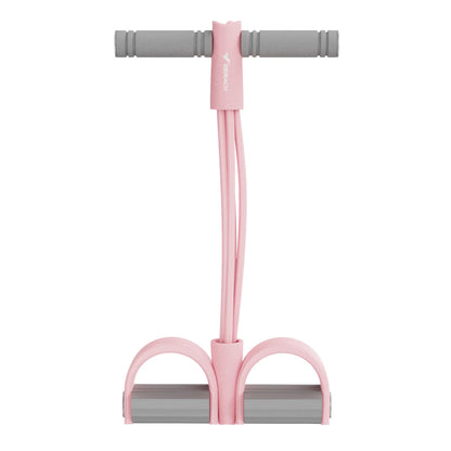 Merach Multifunction Pedal Resistance Band, Elastic Pull Rope Fitness, Full-Body Workout at Home Gym, Exercise Sit-Up, Yoga, Abdominal Training