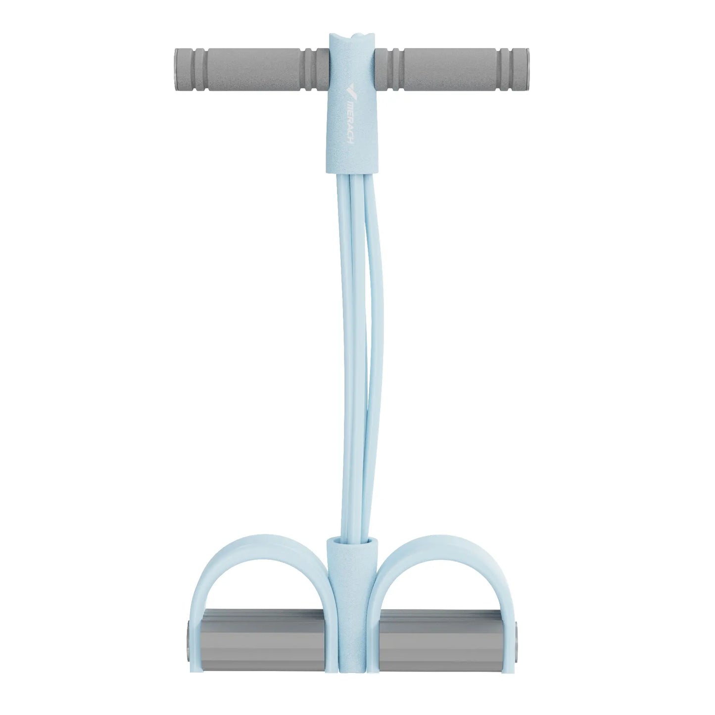 Merach Multifunction Pedal Resistance Band, Elastic Pull Rope Fitness, Full-Body Workout at Home Gym, Exercise Sit-Up, Yoga, Abdominal Training