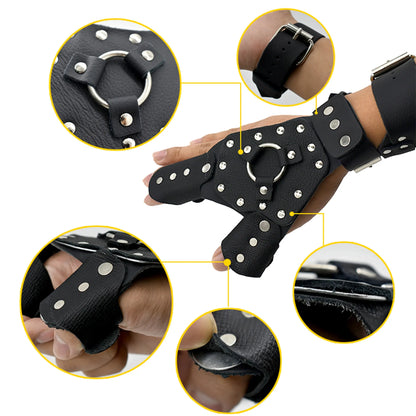 Ultimate Outdoor Sports Shooting and Fishing Set - Complete Bowfish Kit with Reel, Fish Wheel, and Safety Gear