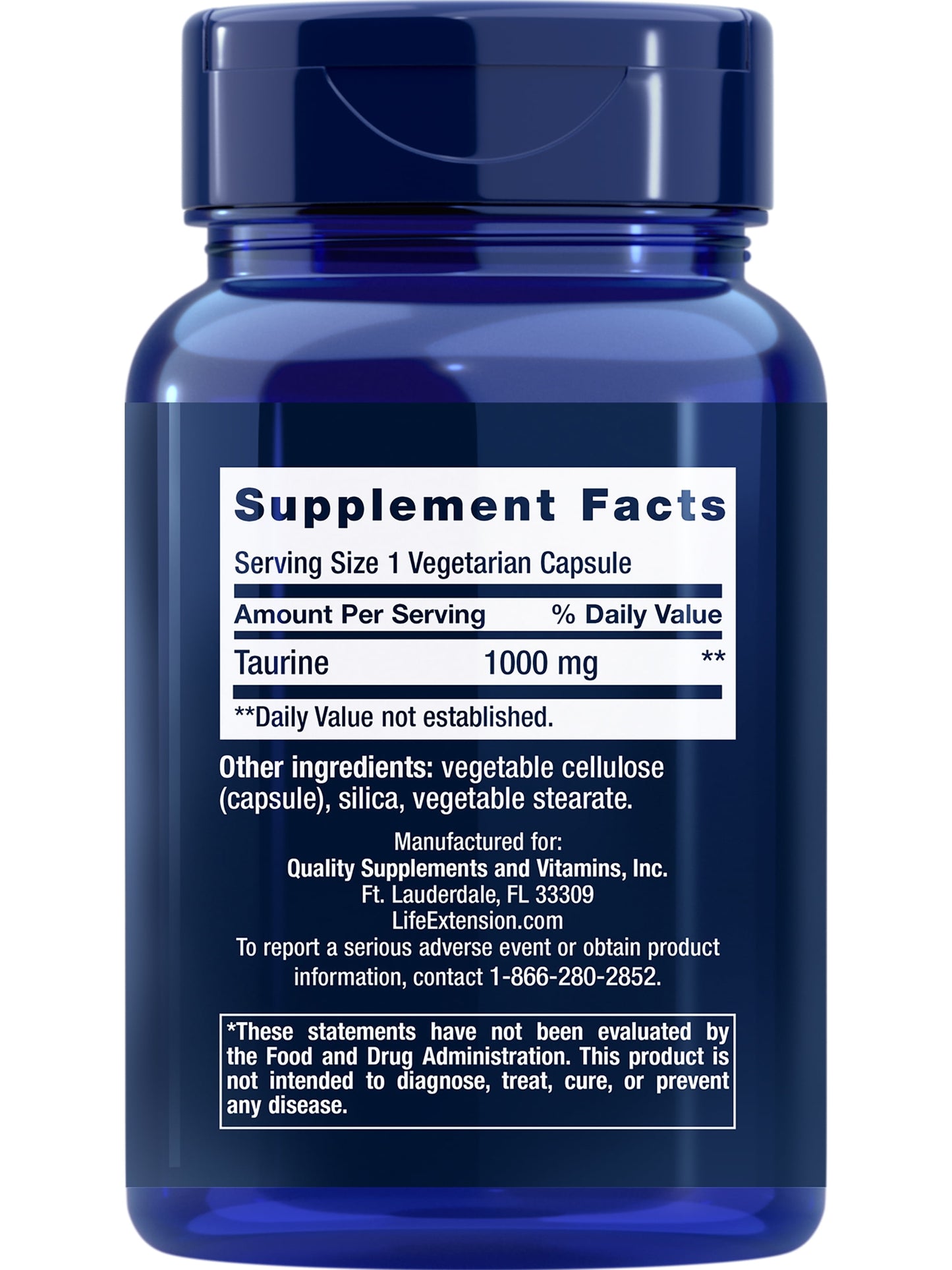 Taurine, Pure Taurine Amino Acid Supplement, Heart Health, Liver Health, Brain Health, Longevity, Muscle and Exercise, 1000 Mg Dose, Non-Gmo, Gluten-Free, 90 Vegetarian Capsules