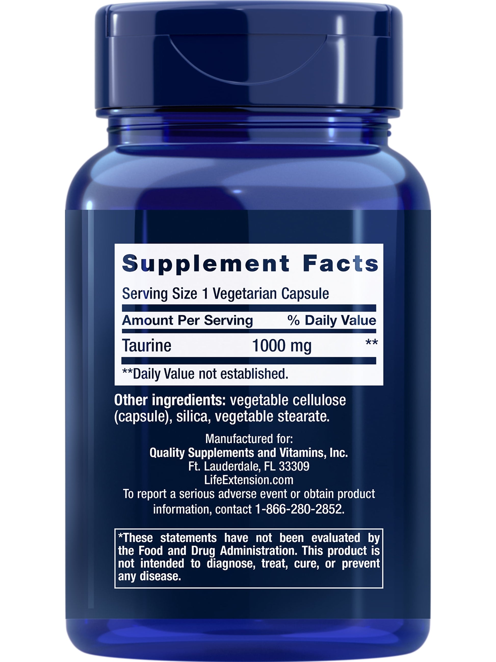 Taurine, Pure Taurine Amino Acid Supplement, Heart Health, Liver Health, Brain Health, Longevity, Muscle and Exercise, 1000 Mg Dose, Non-Gmo, Gluten-Free, 90 Vegetarian Capsules